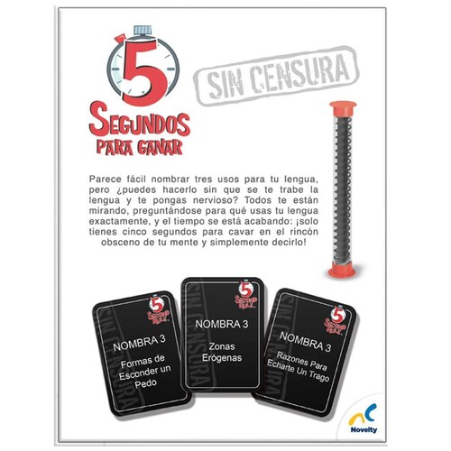 Juego 5 Seg Sin Cens Novelty