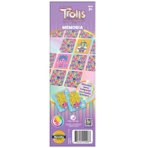 Memoria Trolls 3 Novelty