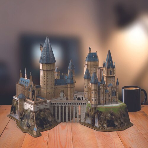 Rompecabezas 4D Castillo de Hogwarts