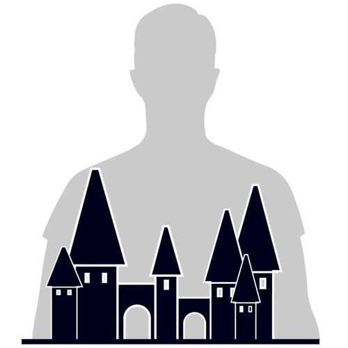 Rompecabezas 4D Castillo de Hogwarts
