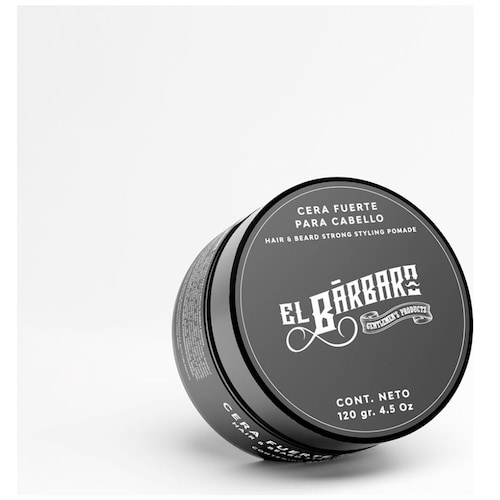 Cera para Cabello Fijación Fuerte  el Barbero