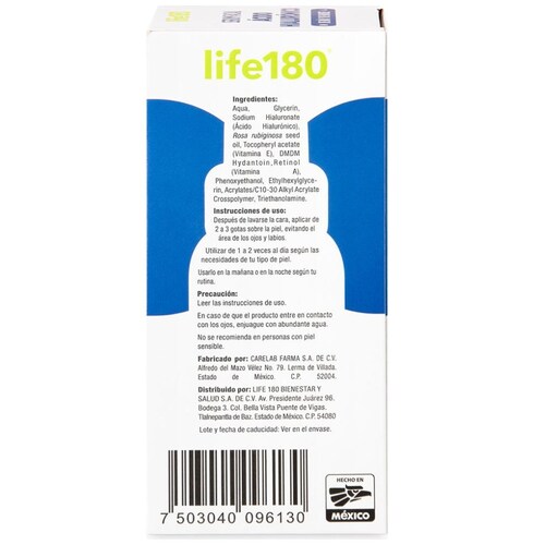 Serum Ácido Hialurónico Life 180