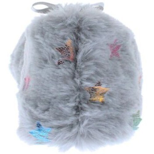 Pantufla Tipo Balerina con Estrellas Gris Comfort Fit