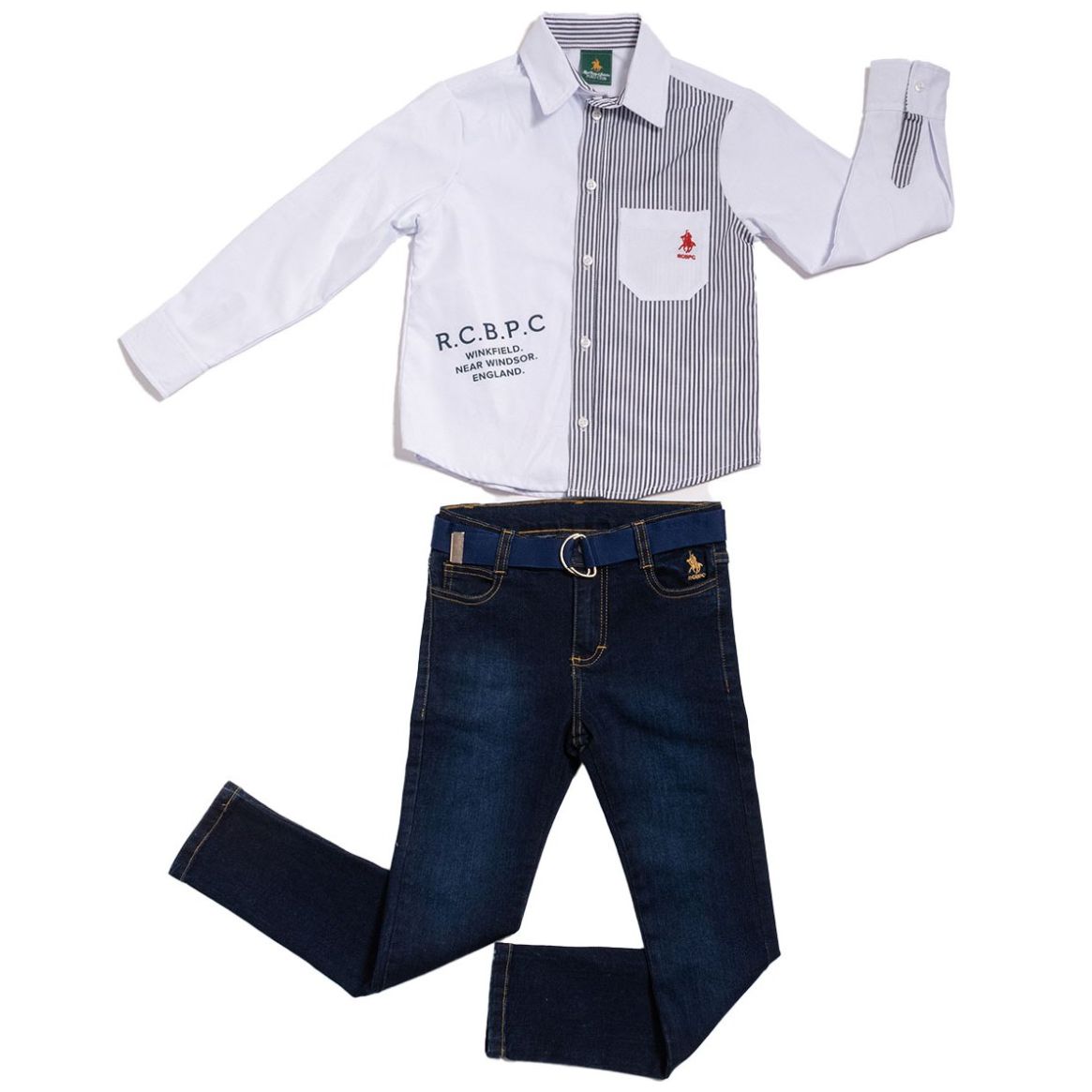 Calça tipo store jeans para bebe