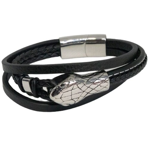 Pulsera Triple  con Serpiente