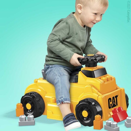 Mega Bloks Cat® Ride-On Construye y Pasea Juguete para Armar
