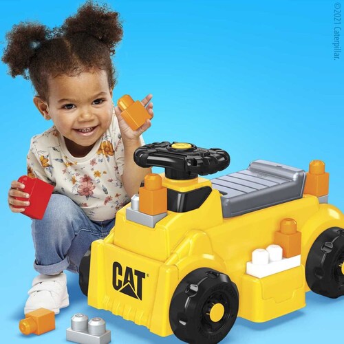 Mega Bloks Cat® Ride-On Construye y Pasea Juguete para Armar