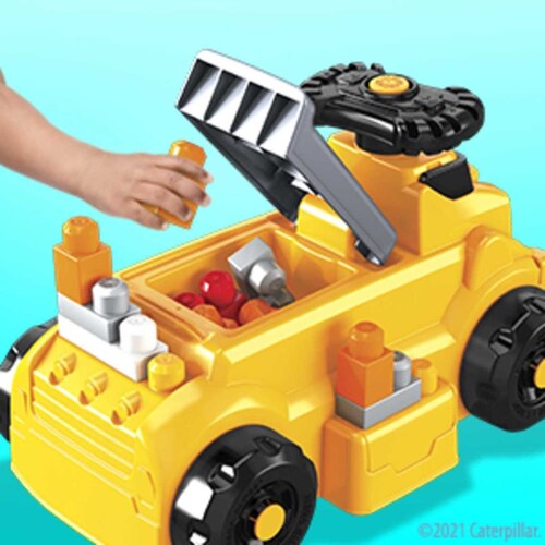 Mega Bloks Cat® Ride-On Construye y Pasea Juguete para Armar