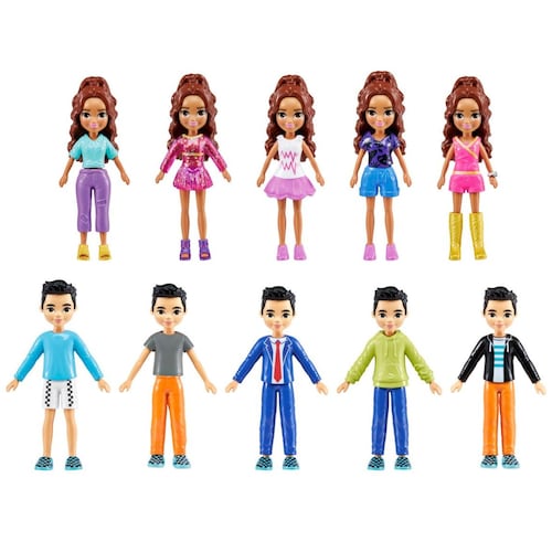 Polly Pocket Accesorios Súper Paquete de Modas Bahía Mágica
