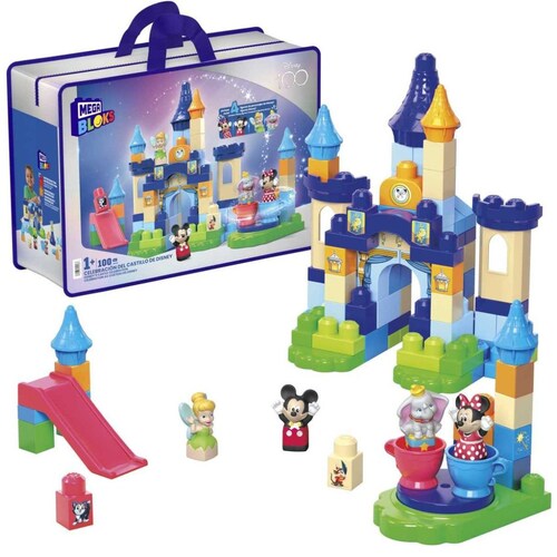 Mega Bloks Disney Construcción Castillo Mágico de Disney