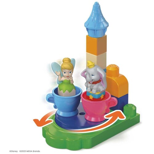 Mega Bloks Disney Construcción Castillo Mágico de Disney