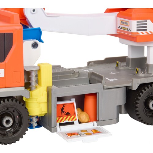 Matchbox Vehículo de Juguete Grúa de Tierra