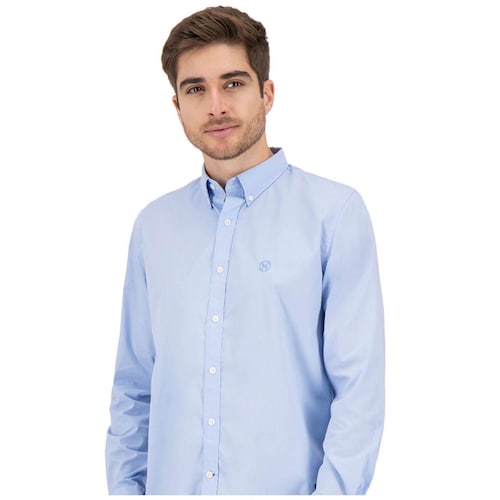 Camisa Manga Larga para Hombre Nautica Jeans Co