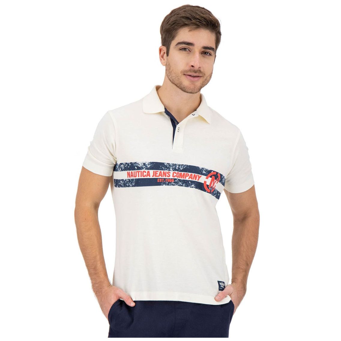 Camisetas shops nautica para hombre