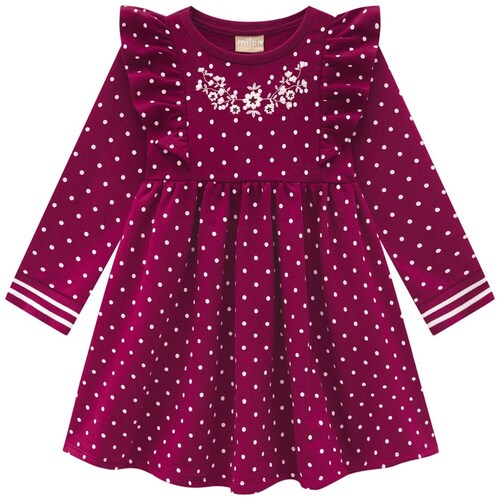 Vestido para Niña Manga Larga Milon