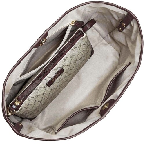 Bolsa Tote Beige/multi Nine West