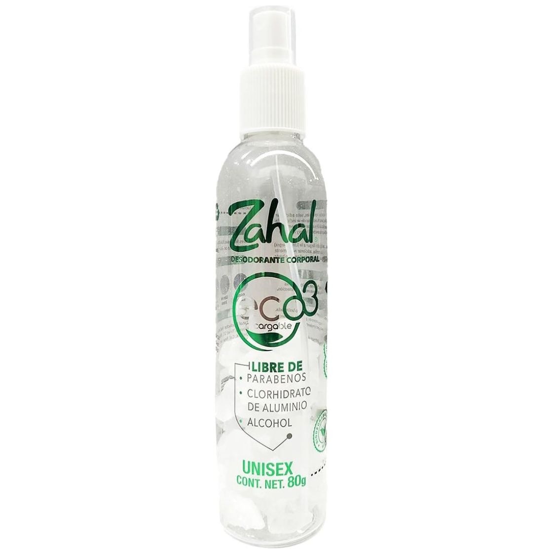 Desodorante Corporal Eco 3 Recar gable 80 g image number 0
