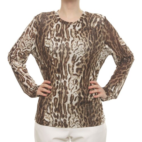 Blusa Manga Larga con Mesh para Dama Lifestyler