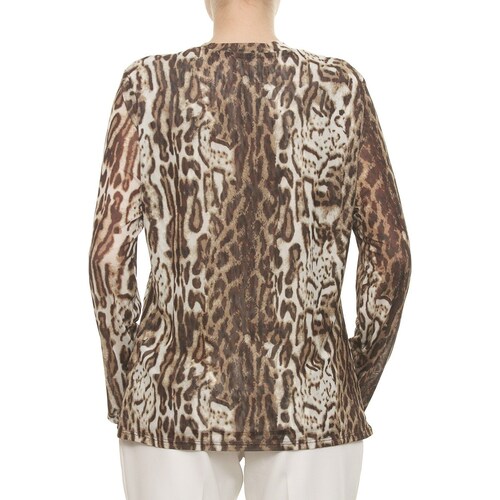 Blusa Manga Larga con Mesh para Dama Lifestyler