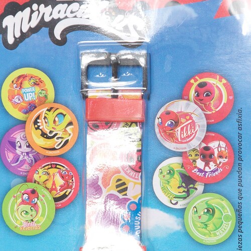 Reloj Proyector Ladybug Power Friends