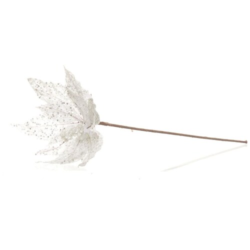Flor de Nochebuena Color Plata