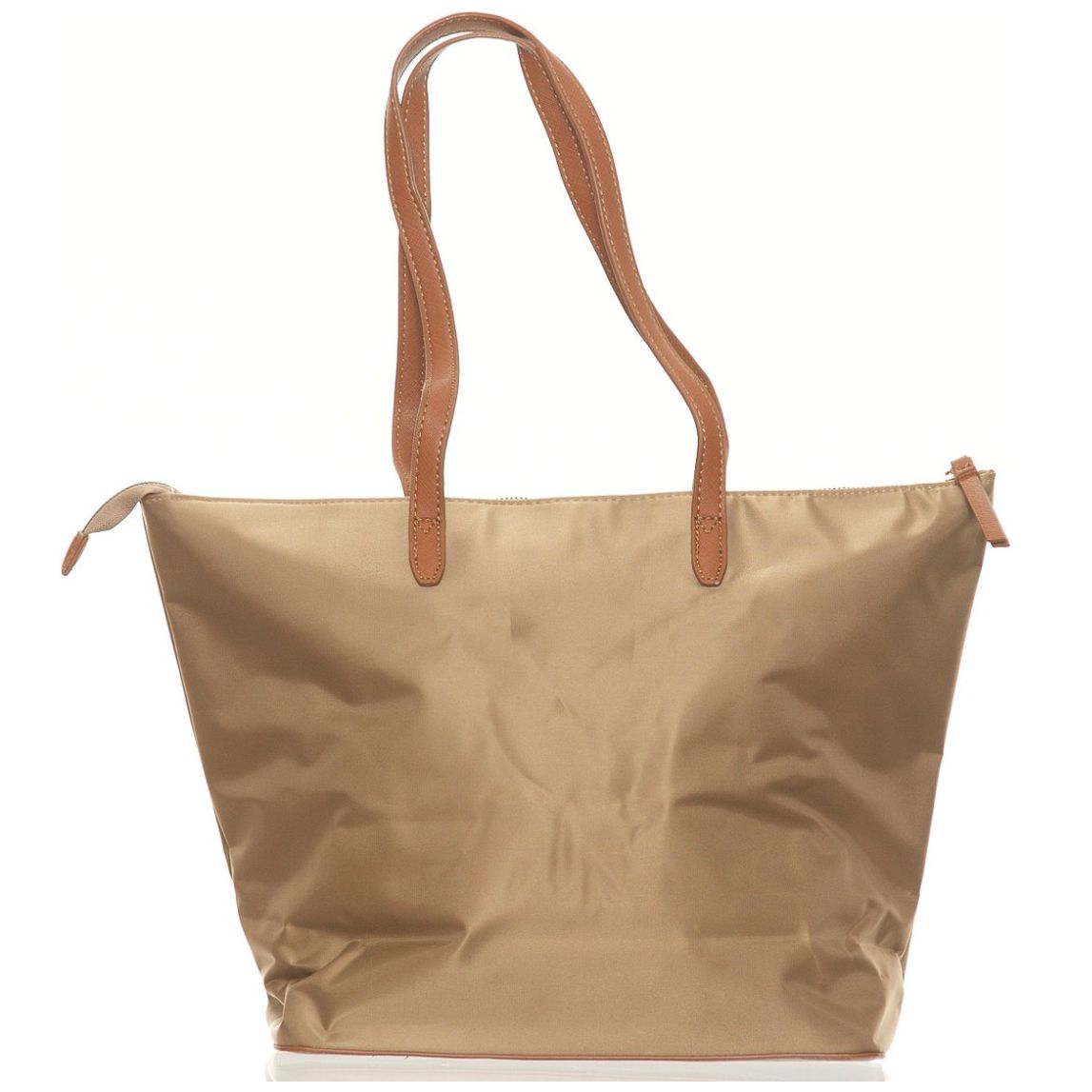 Bolso nylon online beige