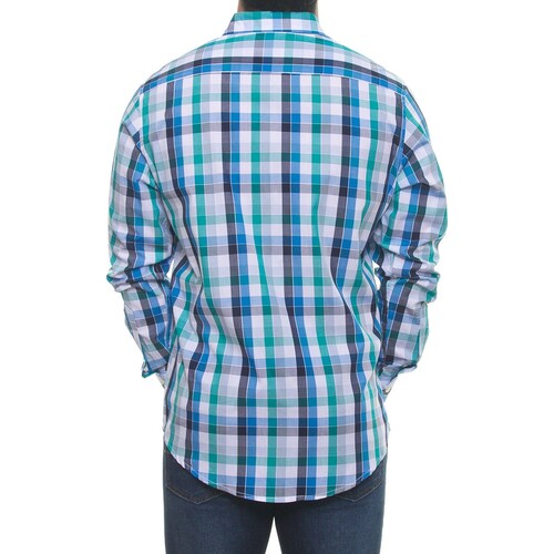 Camisa Cuadros Verde para Hombre Polo Club