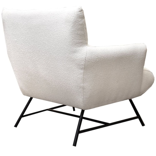 Sillón Ocasional Jack Tela Blanco Liz