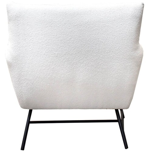 Sillón Ocasional Jack Tela Blanco Liz