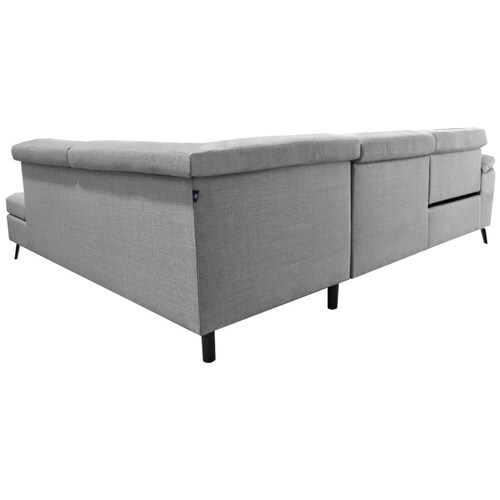 Sala Modular 2 Piezas Derecha Duster Tela Gris Liz