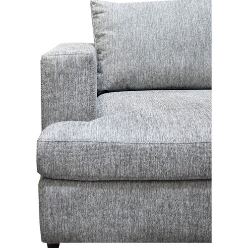 Sala Modular 2 Piezas Derecha Likens Tela Gris Liz