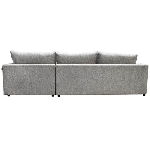 Sala Modular 2 Piezas Derecha Likens Tela Gris Liz