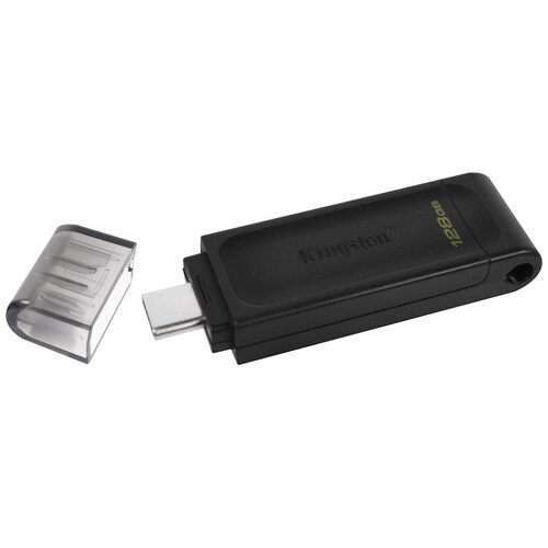 Memoria Usb Kingston 128Gb Tipo C Negra