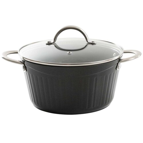 Batería Kenmore de 10 Piezas Acero Inoxidable Negro