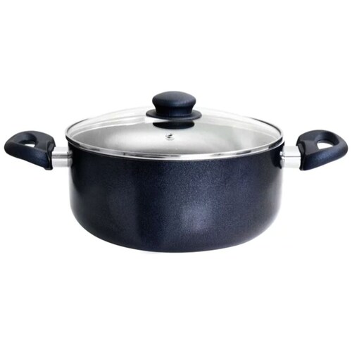 Cazuela Oster con Tapa Aluminio con Antiadherente Negro