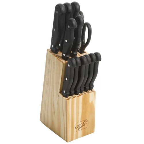 1 pieza de madera Bloque de cuchillos para cocina Cuchillo almacenamiento, Moda de Mujer