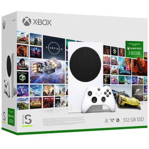 Consola Xbox Series S Starter 512Gb + Game Pass