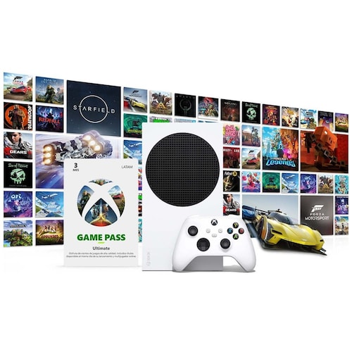 Consola Xbox Series S Starter 512Gb + Game Pass