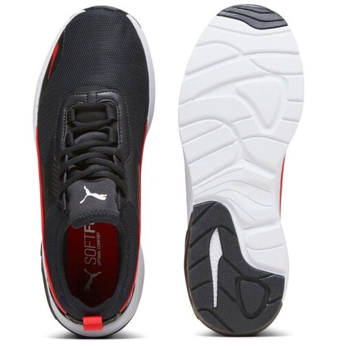 PUMA Hombres Rs-X Home Lace Up Zapatillas Zapatos Casual - Negro, Rojo,  Blanco