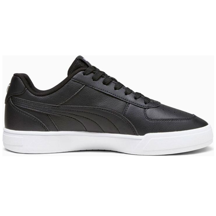 Tenis puma shop negro piel