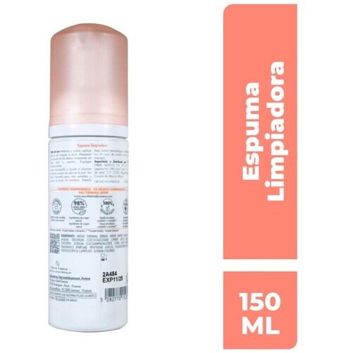 Avène Av Mousse Espuma Limpiadora 150 Ml