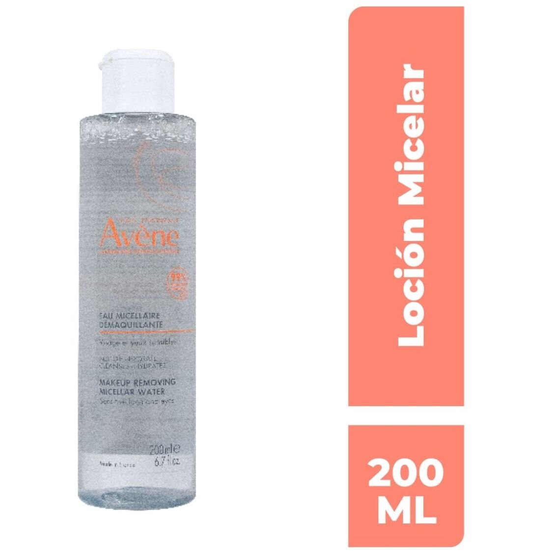 Avène Agua Micelar Desmaquillante 200 ml image number 0