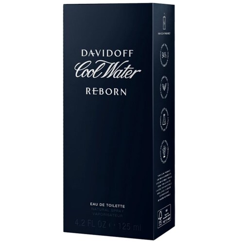 Eau de Toilette Davidoff Cool Water Reborn Man 125 Ml para Hombre