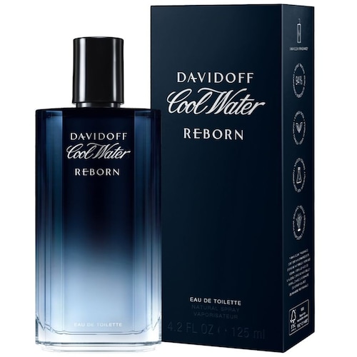 Eau de Toilette Davidoff Cool Water Reborn Man 125 Ml para Hombre