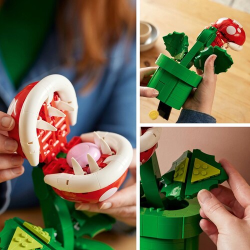 Planta Piraña Lego® Super Mario