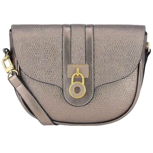 Bolsa Cross Body Gris Oscuro Metálico Westies