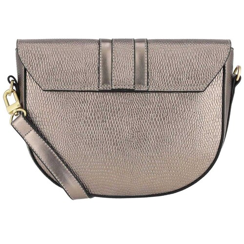 Bolsa Cross Body Gris Oscuro Metálico Westies