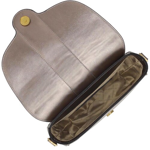 Bolsa Cross Body Gris Oscuro Metálico Westies