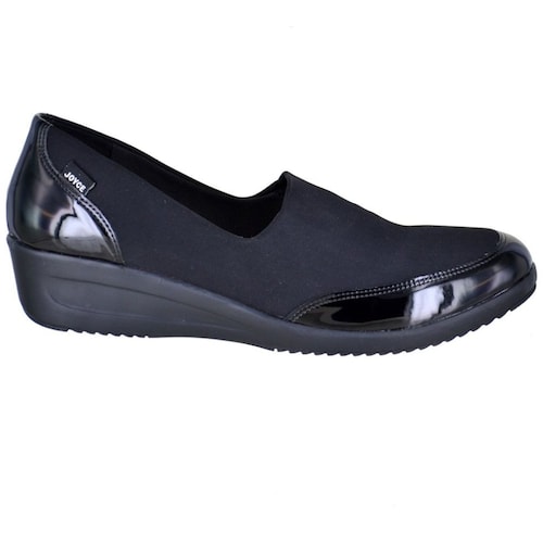 Zapato con Licra y Talonera Negro Joyce