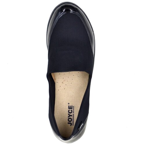 Zapato con Licra y Talonera Negro Joyce